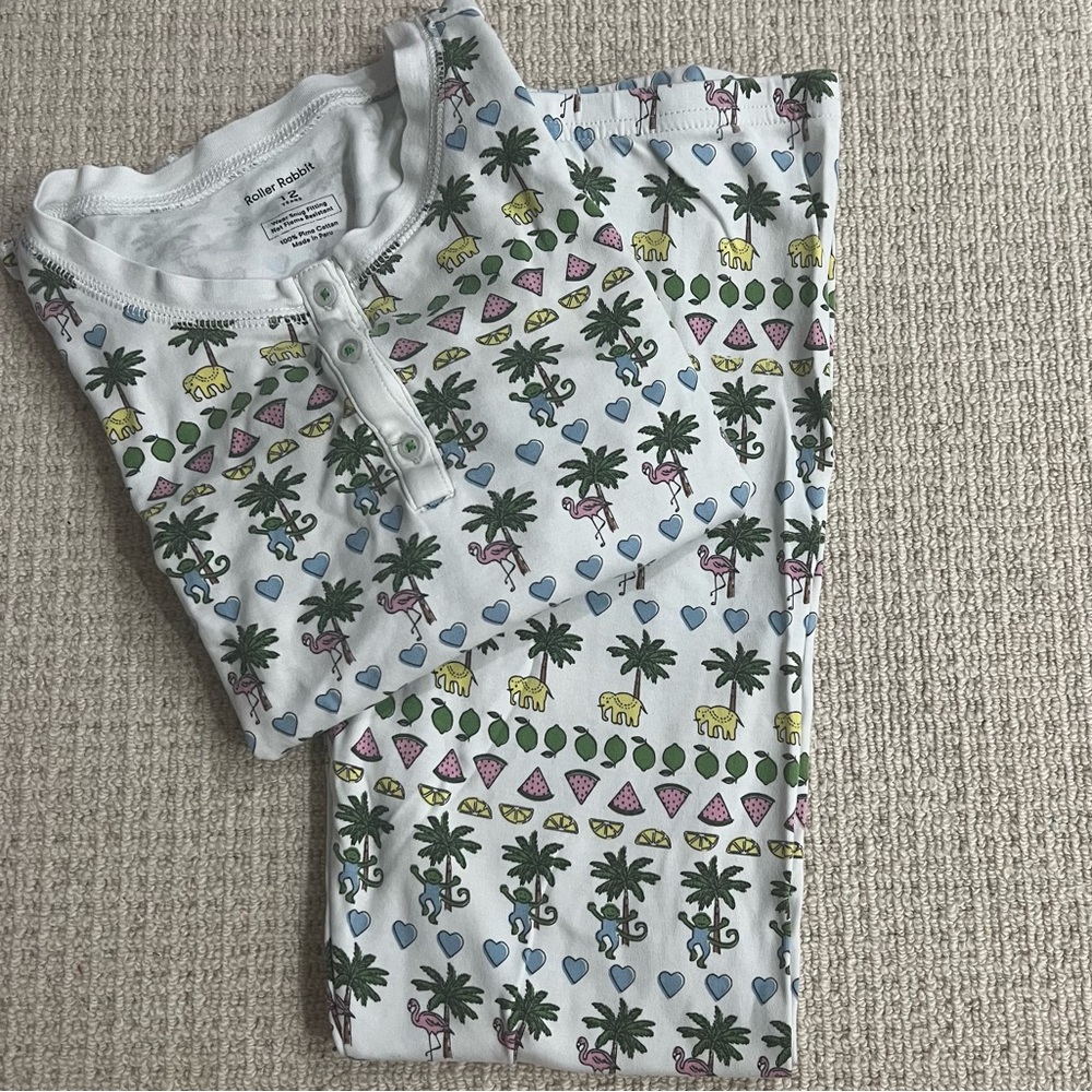 Roller Rabbit Kids Exclusive Palm Tree Pajamas